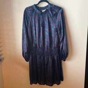 Velvet by Graham and Spencer Dress - Long Sleeve Silk
